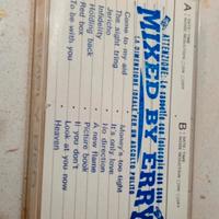 Musicasseta vintage anni 80/90 Mixed by Erry Simpl