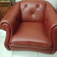 Poltrona stile Chesterfield 