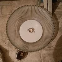 coppia di lampadari in vetro