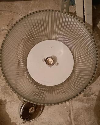 coppia di lampadari in vetro