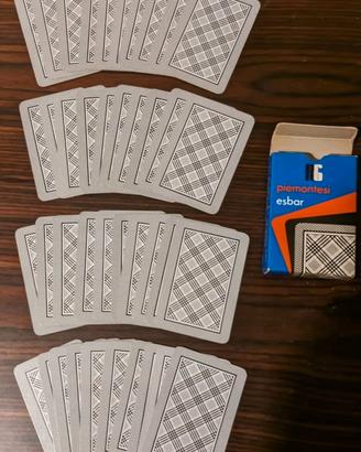 Carte da gioco  piemontesi Esbar