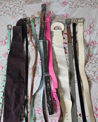 Stock 14 cinture donna – diverse marche e stili