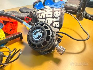 Erogatori Scubatec primo e secondo stadio