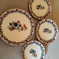 set da 6 per dolce/frutta in porcellana di Limoges
