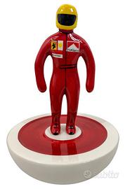 Scultura Subbuteo Gigante Pilota Ferrari Firmato S