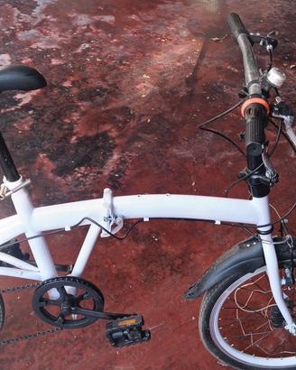 Bicicletta pieghevole 20 pollici, cambio