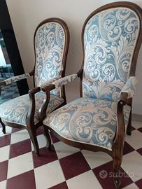 coppia poltrone azzurre 