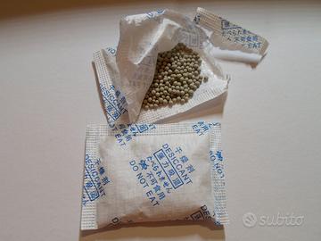 30 bustine essiccanti gel di silice 22g