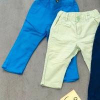 2x pantaloni bimbo, 6-9 mesi