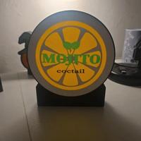 🍹 Insegna Mojito Cocktail – Decorazione Bar 3d