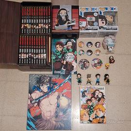 Demon slayer manga 1-23 (completo)+gadget+limited