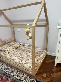 Lettino montessoriano + materasso