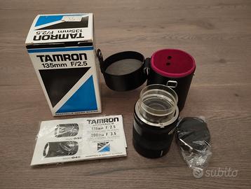OBIETTIVO TAMRON 135mm F/2,5