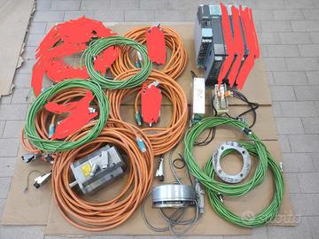 Servomotore brushless Siemens con azionamento