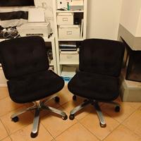 Poltrone da ufficio vintage.