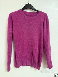 Maglietta morbida fucsia