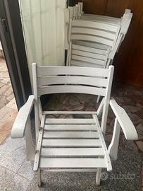 Sedie comode in legno