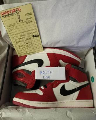 Jordan 1 Retro High OG Chicago Lost and Found 44,5