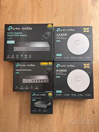 Kit di rete professionale Tp-Link Omada WiFi 6