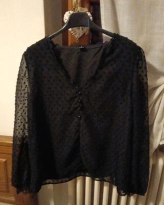 Blusa nera