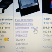FARO LED RGB 500 W A T T