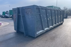 CONTAINER SCARRABILE USATO A CIELO APERTO