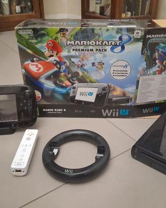 nintendo wii u mariokart edition con 11 giochi