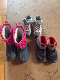 3 Scarpe montagna bimbo/a