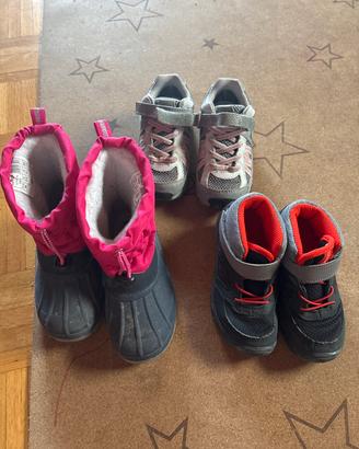 3 Scarpe montagna bimbo/a
