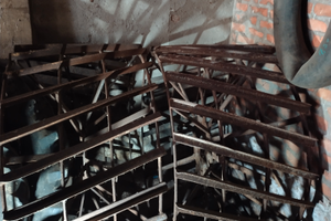 Ruote a gabbia per trattore Same