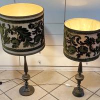 Coppia di Lampade da Tavolo vintage anni 60-70