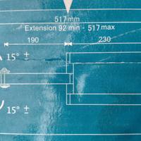 Staffa Braccio per TV in acciaio