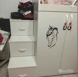 camera con letto a soppalco