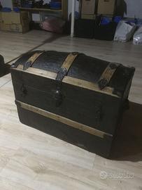 antico baule restaurato