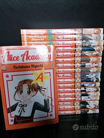 Alice Academy manga n. 2-3-6-10-15