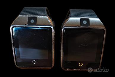 Lotto 2 smartwatch Q18 NFC senza batteria