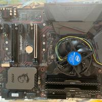 blocco I7-7700, 16 gb ram e msi h270 gaming M3