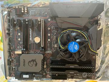 blocco I7-7700, 16 gb ram e msi h270 gaming M3