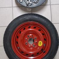 Kit ruotino ruota di scorta fiat panda lancia y