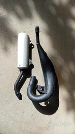 Marmitta + silenziatore Husqvarna 125 2004-5