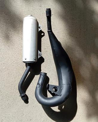 Marmitta + silenziatore Husqvarna 125 2004-5