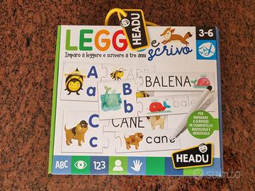 Gioco in scatola Leggo e scrivo 3-6 anni