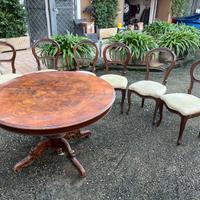 TAVOLO ANTICO + sedie