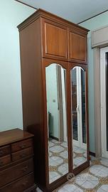 Coppia armadi Fantoni legno massello