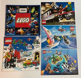 LEGO cataloghi, brochures, poster anni '90