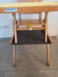 Seggiolone Foppapedretti in  legno massello 