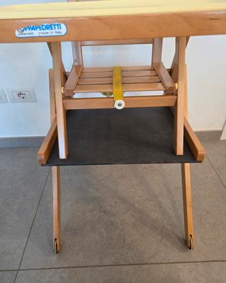 Seggiolone Foppapedretti in  legno massello 