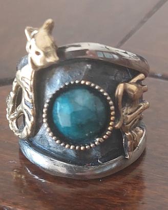 anello argento 