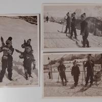 VECCHIE FOTOGRAFIE SCIATORI A ST. MORITZ 1931 /32