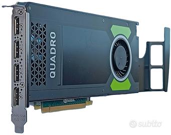 SCHEDA VIDEO NVIDIA QUADRO M4000, 8GB DDR5 256 BIT